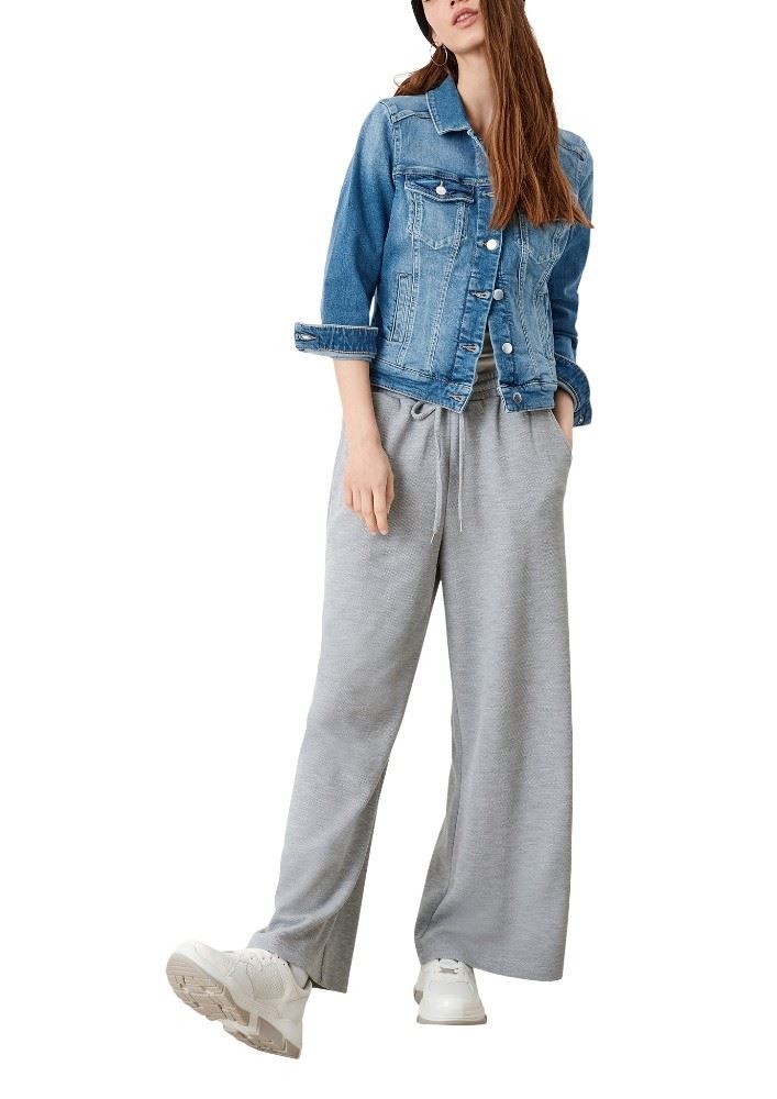 QS designed by Jacke aus Stretchdenim 2111544 