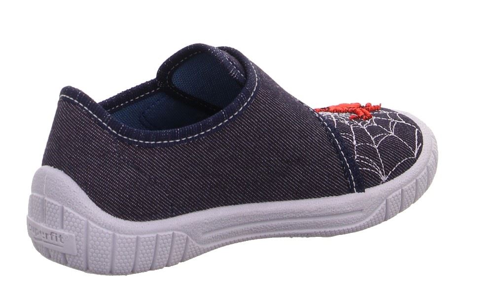 superfit Hausschuh BILL blau rot spider 1-000271-8100 