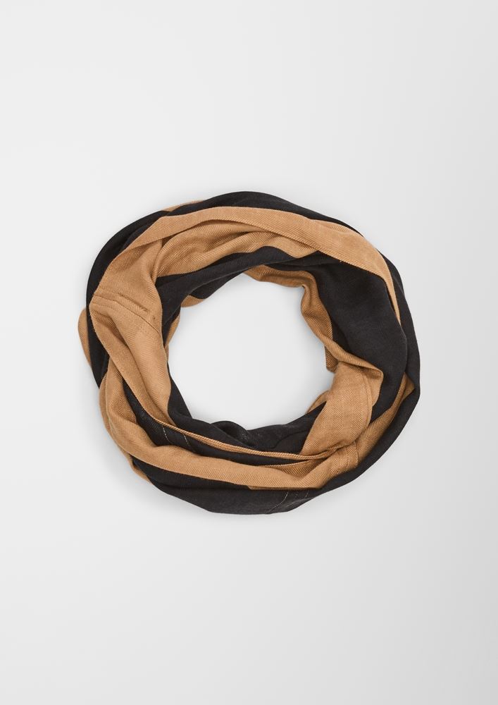s.Oliver Loop-Schal aus Viskose und Baumwolle S22 2121550 OneSize | 2360 ORANGE | 