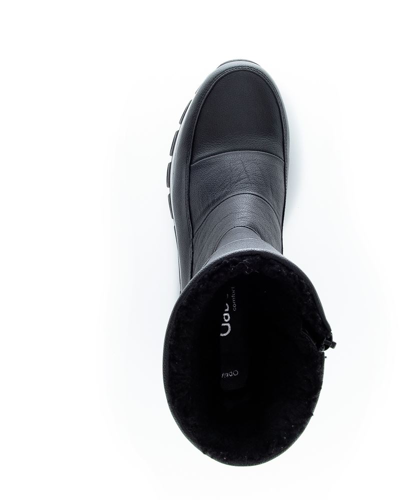 Gabor Winterstiefelette schwarz S22 96.464.57 4,5 | schwarz (Webl.) | H