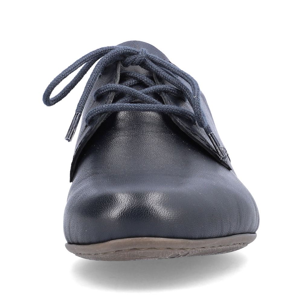 Rieker Antistress Damen Schnürschuh Leder klassisch blau S13 51900-14 
