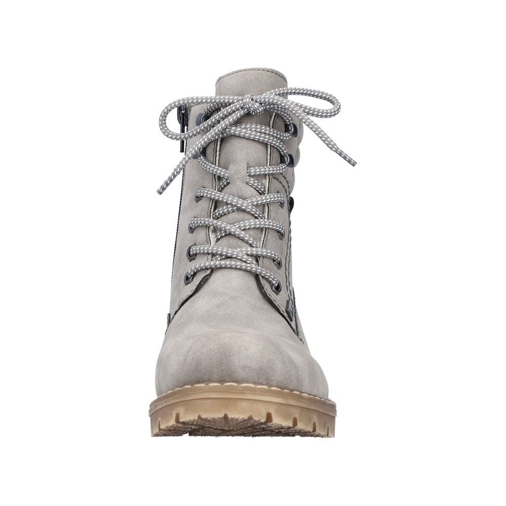 Rieker Antistress Damen Schnürboot Schnürstiefelette TEX- Membran Warmfutter grau S22 Y9125-40 