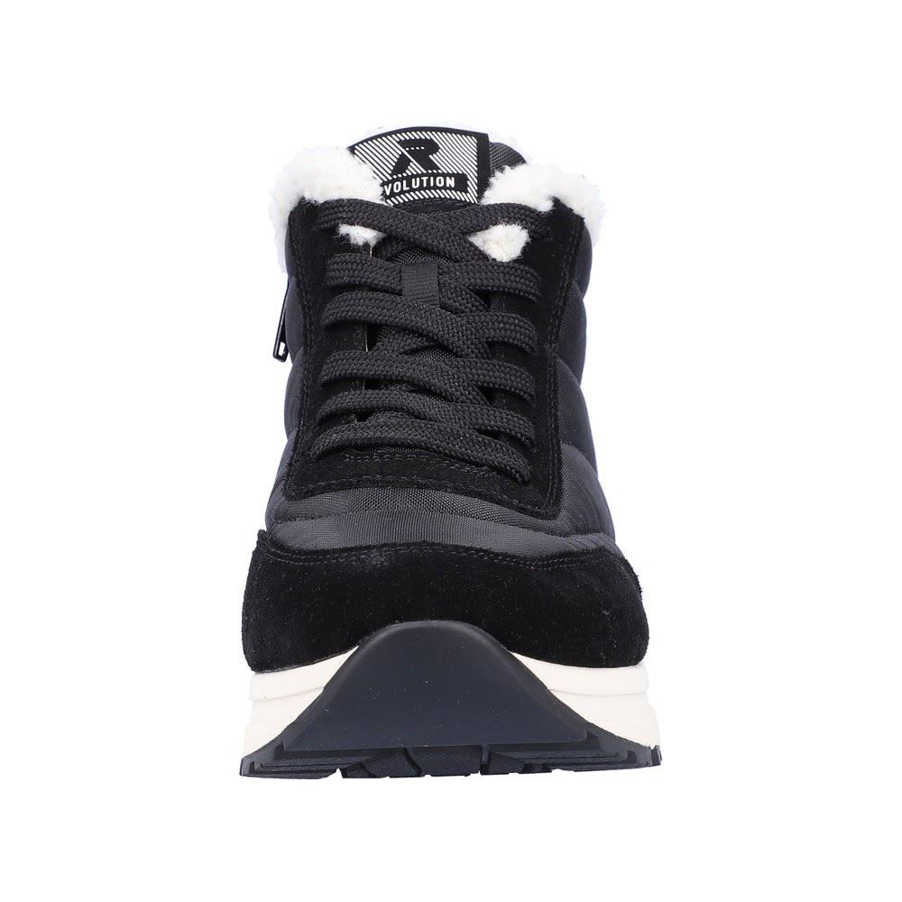 Rieker EVOLUTION Damen Schürschuh TEX- Membran Komfortweite schwarz S22 40861-00 