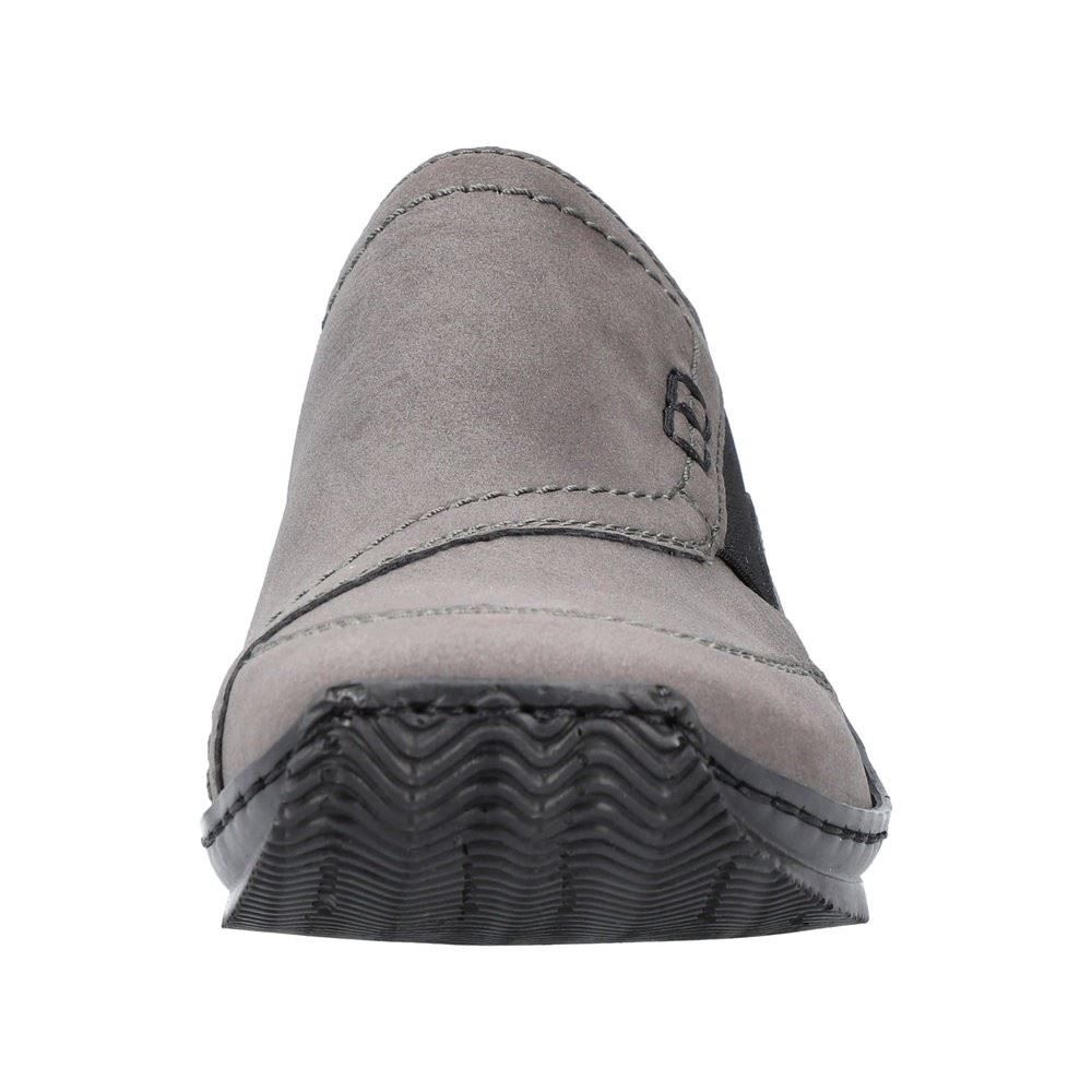 Rieker Antistress Damen Slipper Schlupfschuh grau S22 L1791-45 