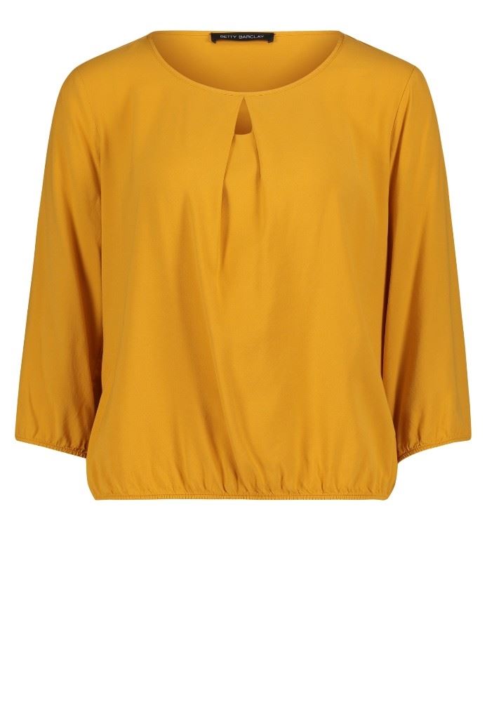 Betty Barclay Bluse 3/4 gelb rot 60238204 