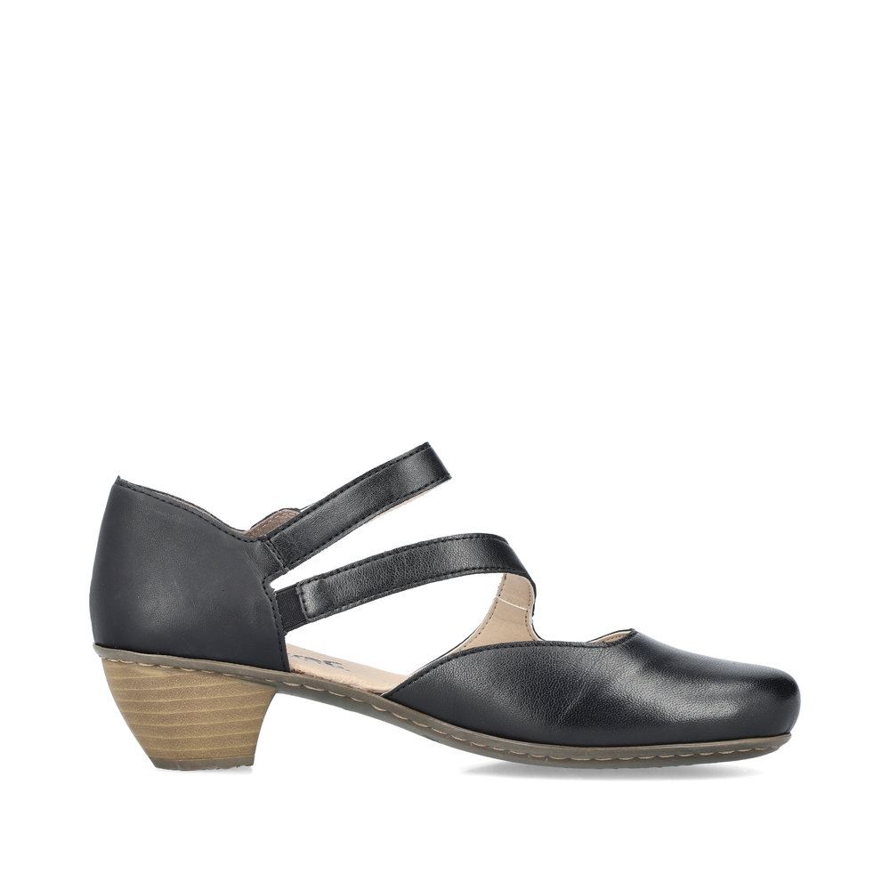 Rieker Damen Pumps glanzschwarz  S13  41780-00 