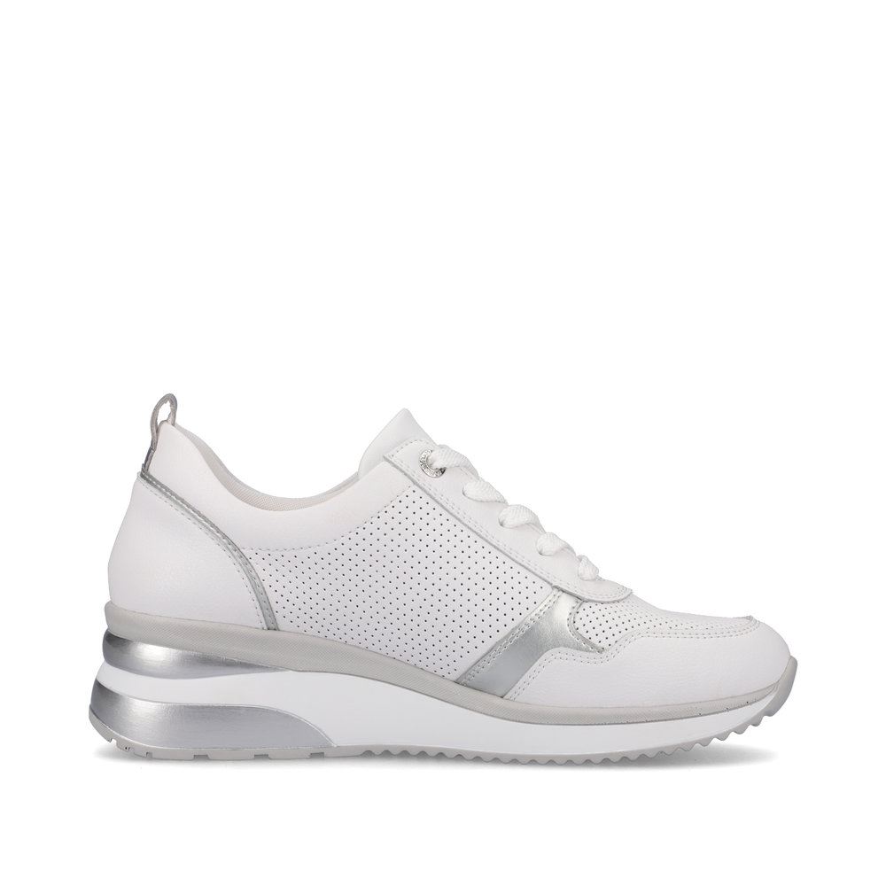 Remonte Sneaker weiß Reißverschluss S13  D2409-80 41 | weiss/weiss/sil | G