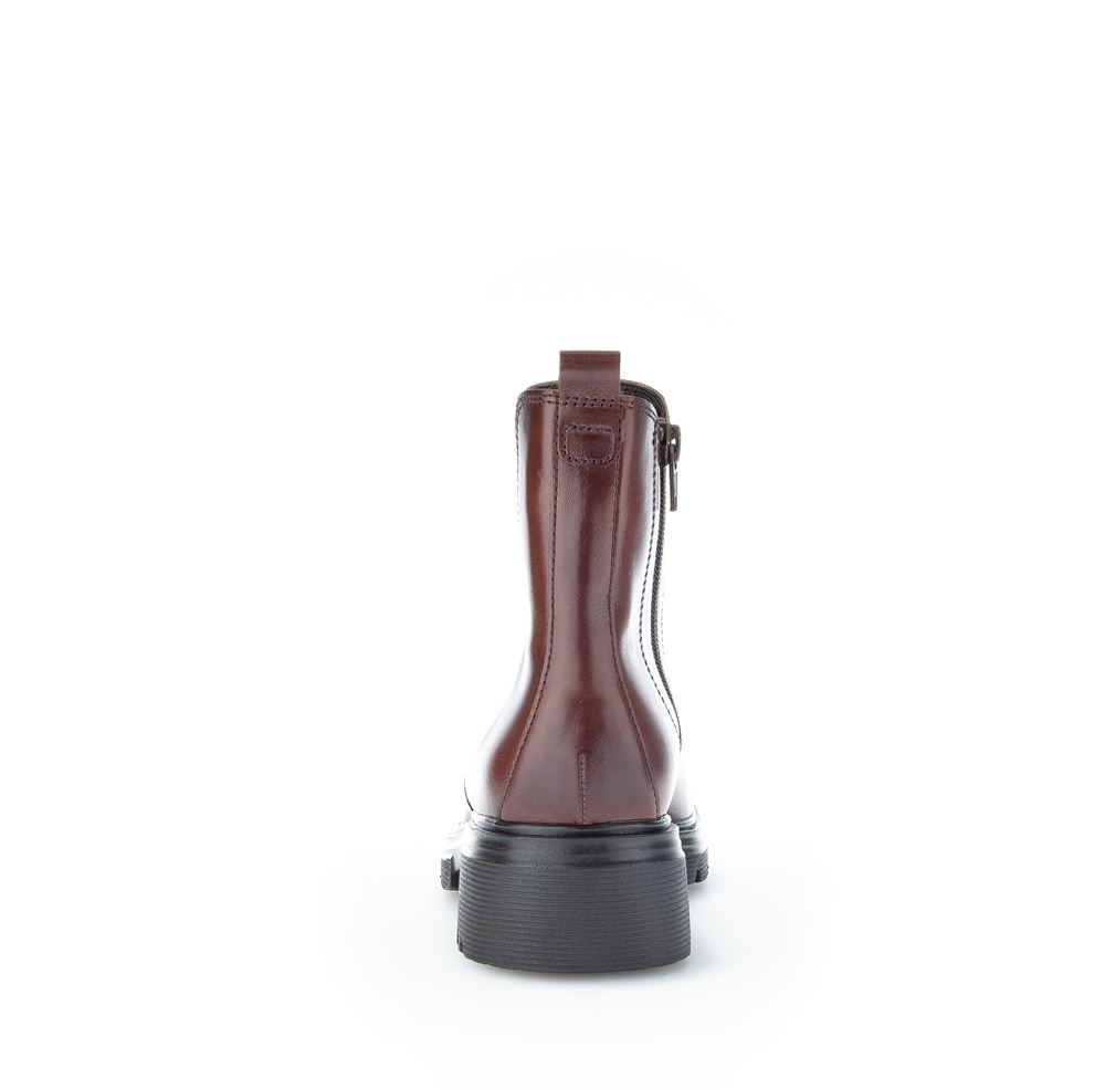 Gabor Chelsea-Boots Leder Wechselfußbett Reißverschluss braun S22 91.610.25 6,5 | sattel(Eff)(ros | F