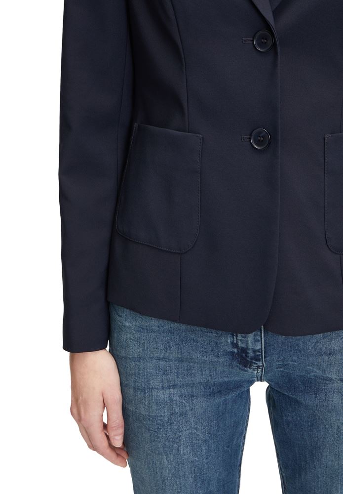 Betty Barclay Blazer dunkelblau Reverskragen S21 43441080 