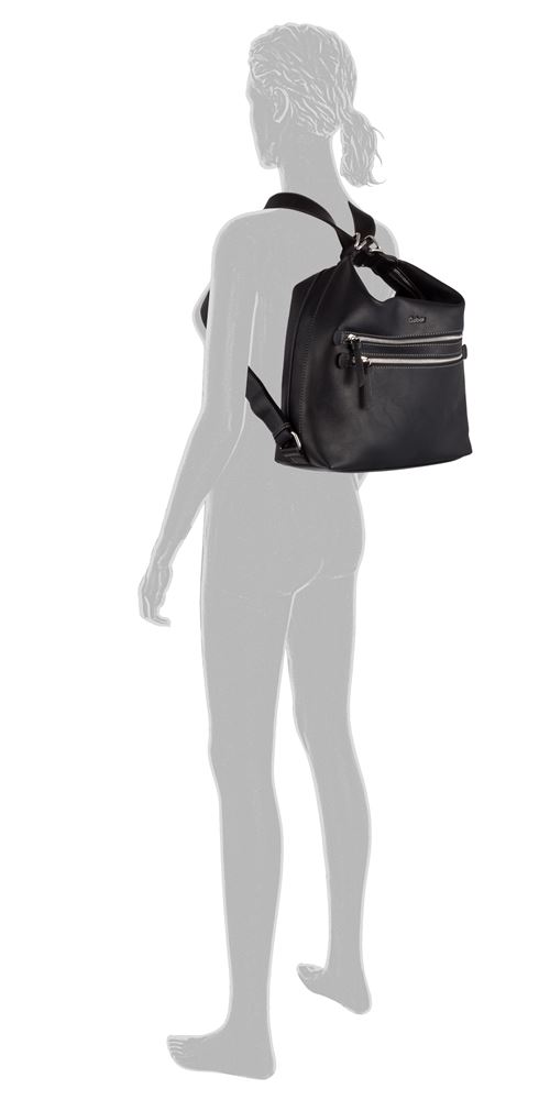 Gabor Hobo- Bag Handtasche Rucksack GEMMA schwarz  S21 8691 60 