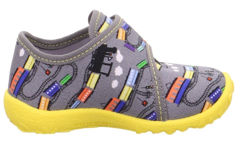 superfit SPOTTY Hausschuh grau mehrfarbig 1-009246-2050 