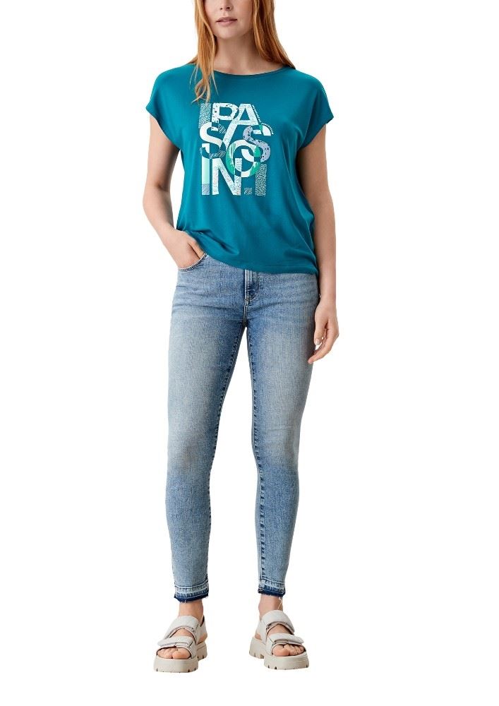 s.Oliver T - Shirt mit Wording 2116600 