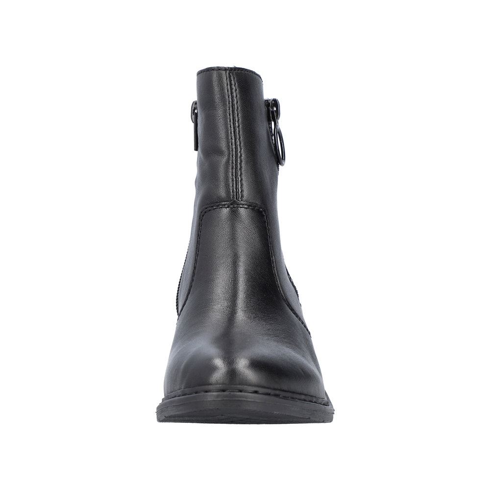 Rieker Antistress Damen Stiefelette Leder komfortweite schwarz S23  70150-00 