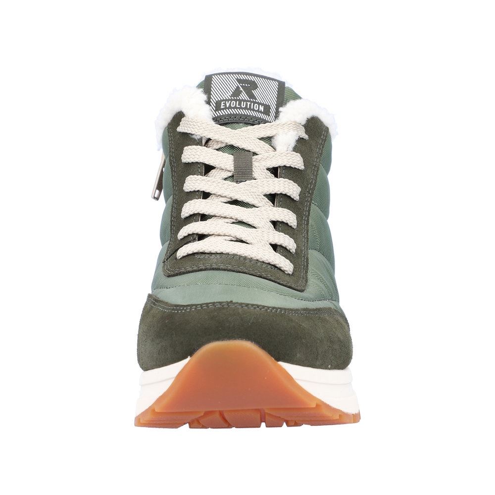 Rieker EVOLUTION Damen Schürschuh TEX- Membran Komfortweite grün  S22 40861-54 