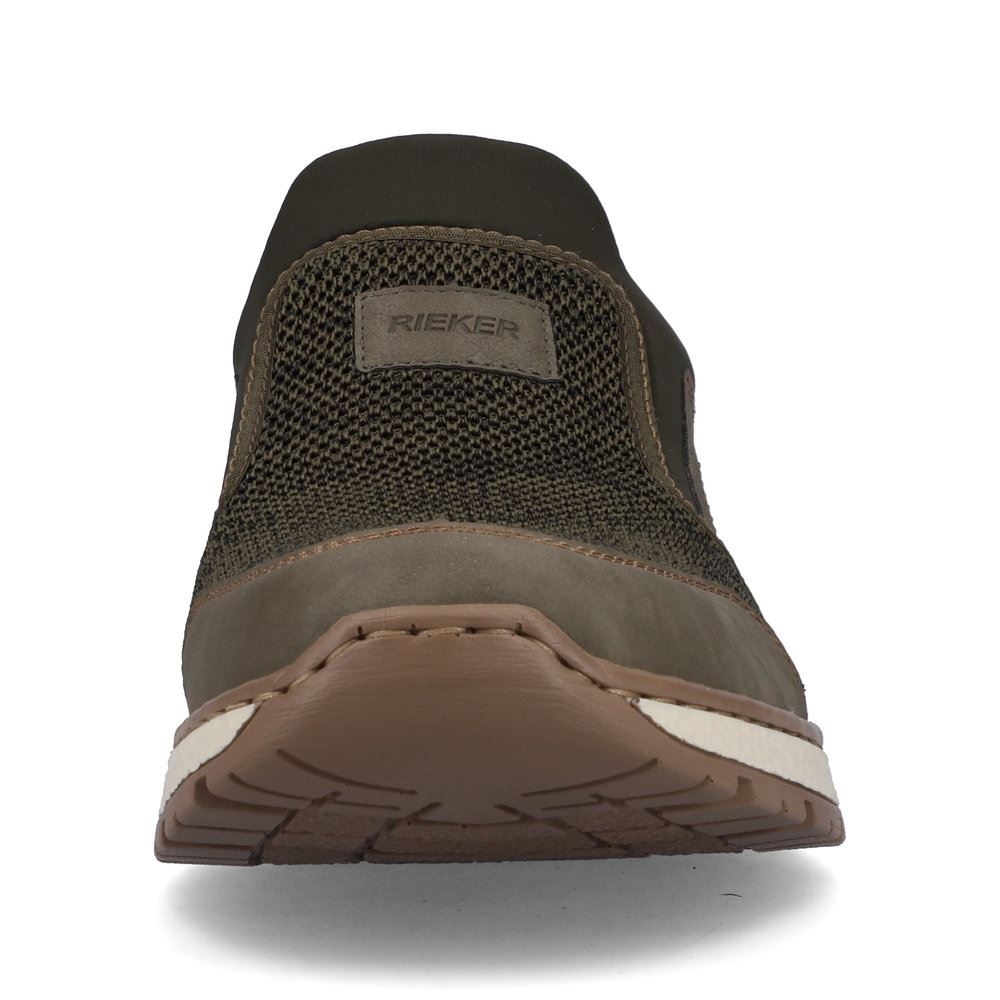 Rieker Antistress Herren Slipper Wechselfußbett grün S13 B9051-54 