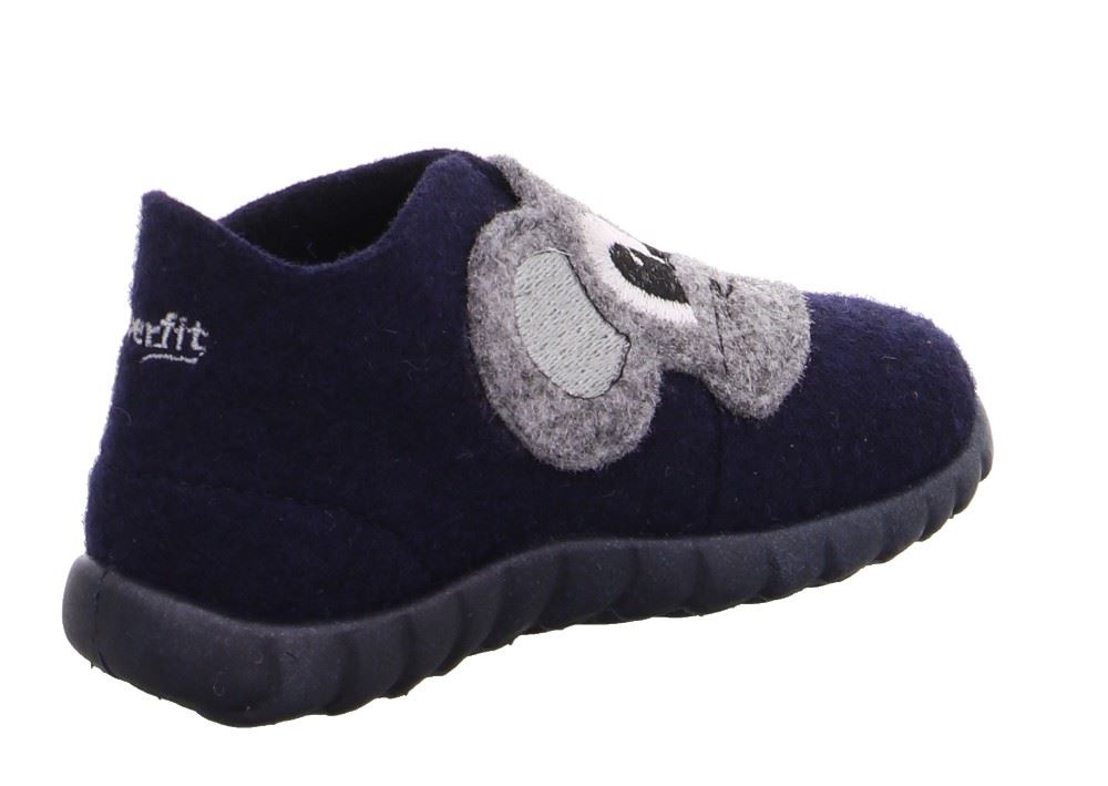 superfit Hausschuh HAPPY OCEAN KOMBI Klett 0-800294-8100 