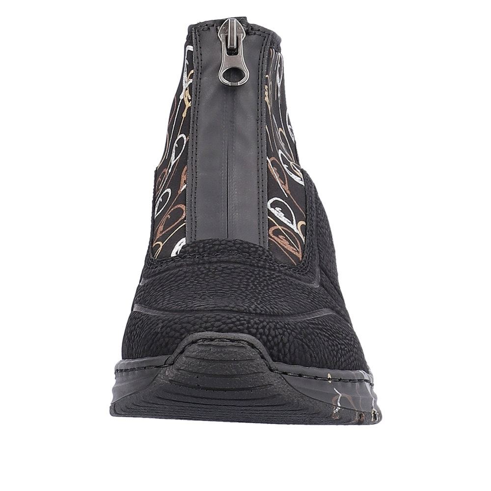 Rieker Damen Slipper urbanschwarz  S23  M4953-00 