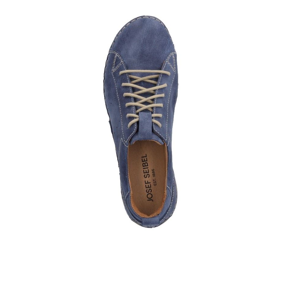 JOSEF SEIBEL Fergey 56 Damen Schnür- Halbschuh Leder blau S12 59656 40 | 530 ocean | 