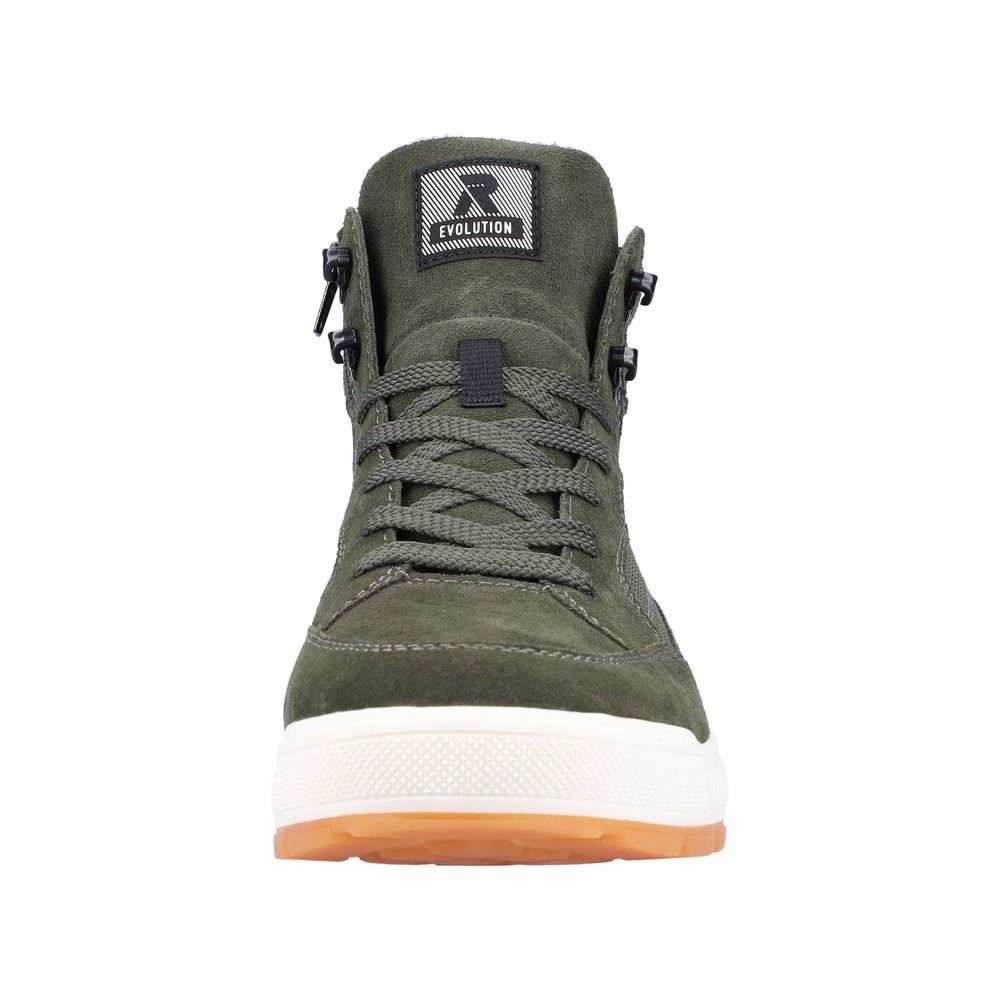 Rieker EVOLUTION Herren Sneaker High Schnürschuh TEX- Membran grün S22 U0069-54 