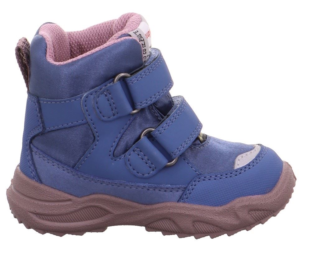 superfit GLACIER Winterstiefel warm wasserdicht GoreTex blau lila 1-009221-8030 22 | blau/lila | 