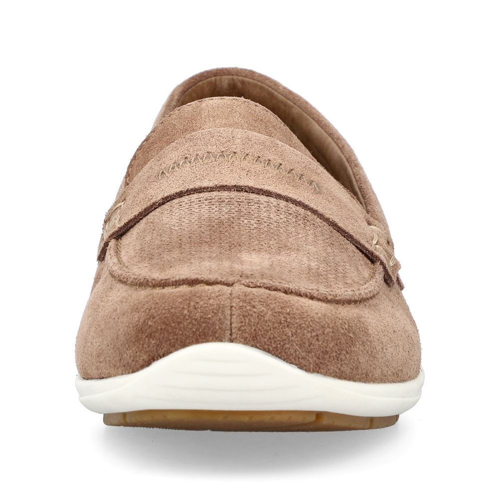 Rieker Antistress Slipper Rauleder beige S13 09050-64 