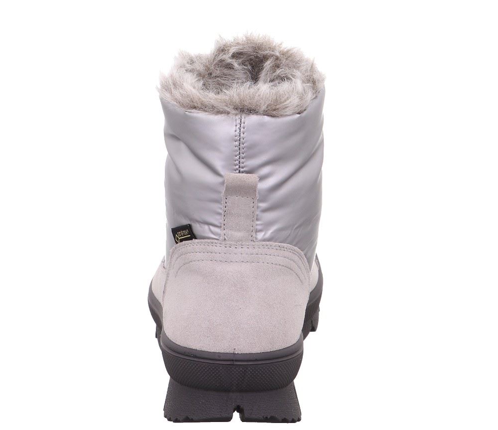 Legero NOVARA ALUMINIO(GRAU) Damen Winterstiefelette warm GORETEX wasserdicht 2-000933-2500 4,5 | aluminio | 