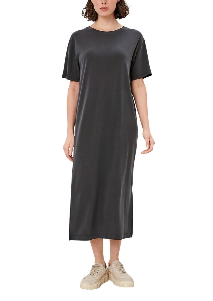 s.Oliver T- Shirt- Kleid Schlitze lang 2113896 
