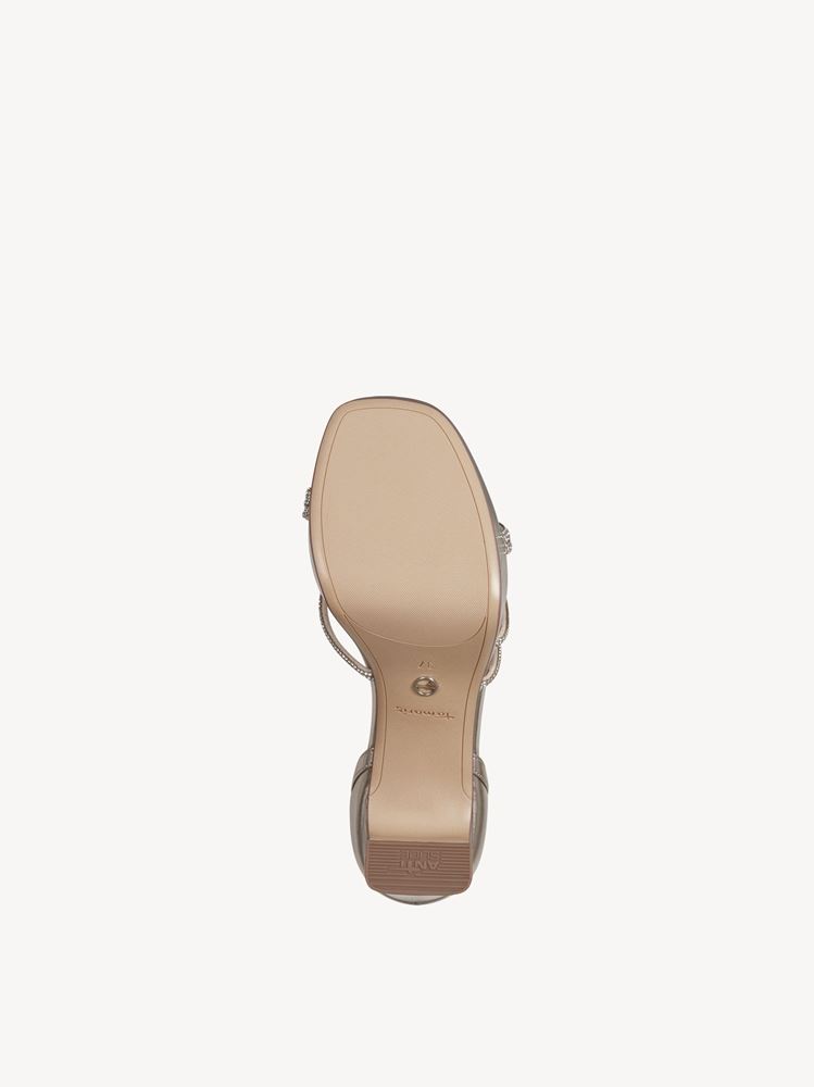 Tamaris Sandalette light gold S13 1-1-28032-30 