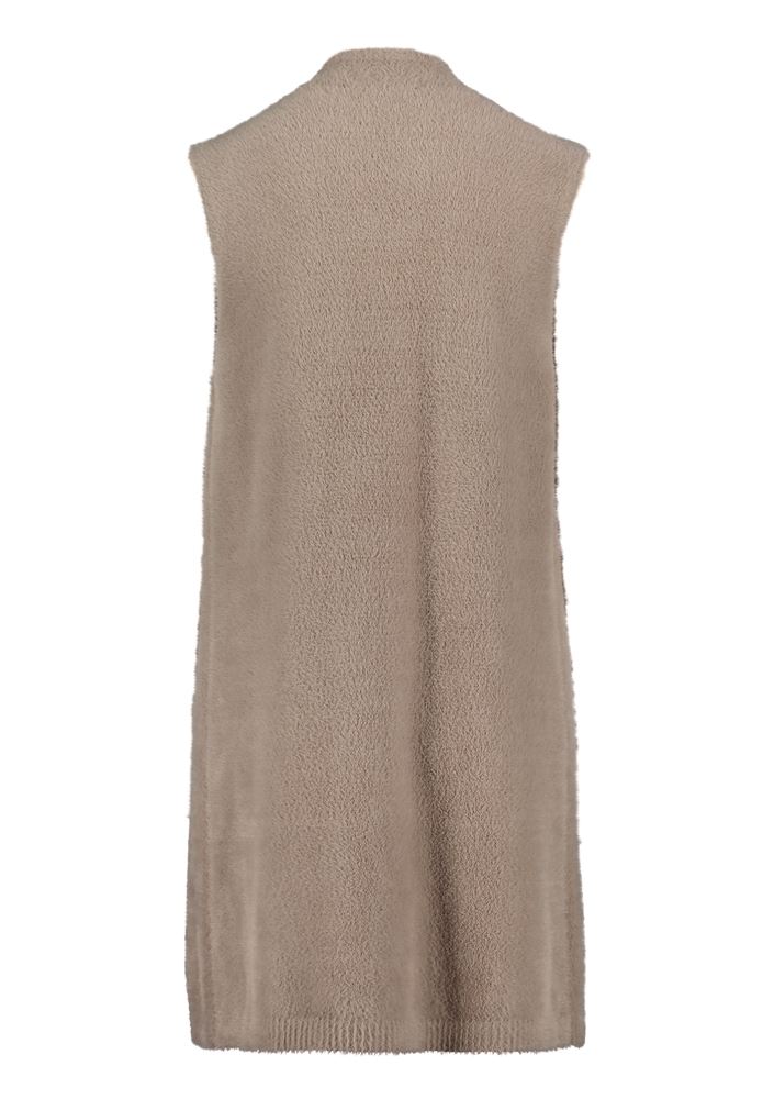 Betty Barclay Kunstfell- Weste Umlegekragen braun S22 58061155 