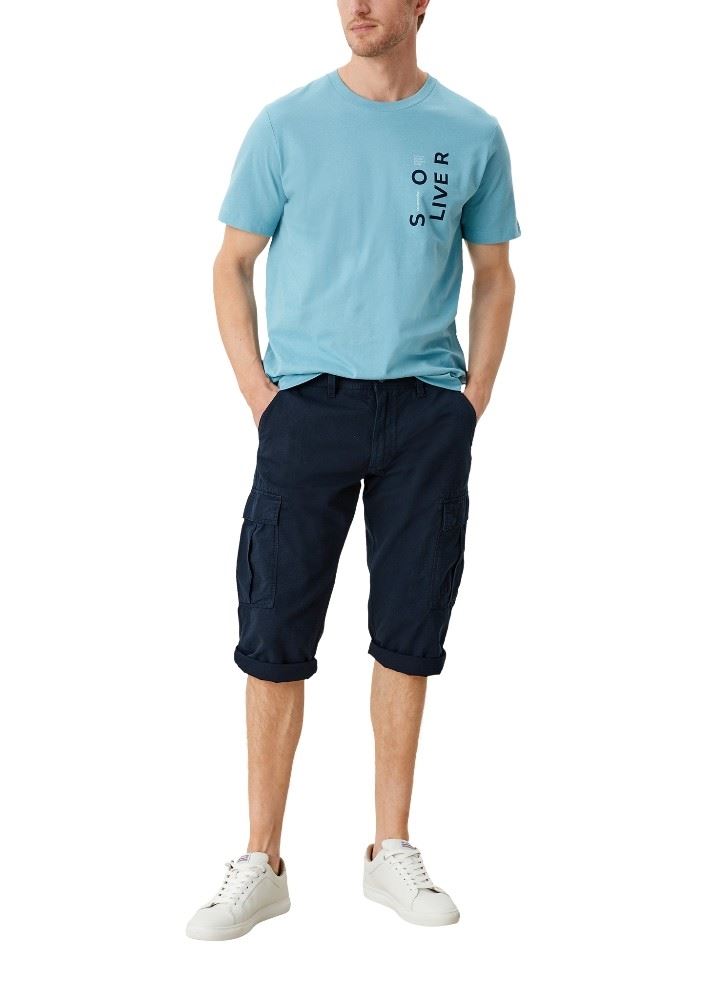 s.Oliver Bermuda Loose Fit mit Cargotaschen 2113863 