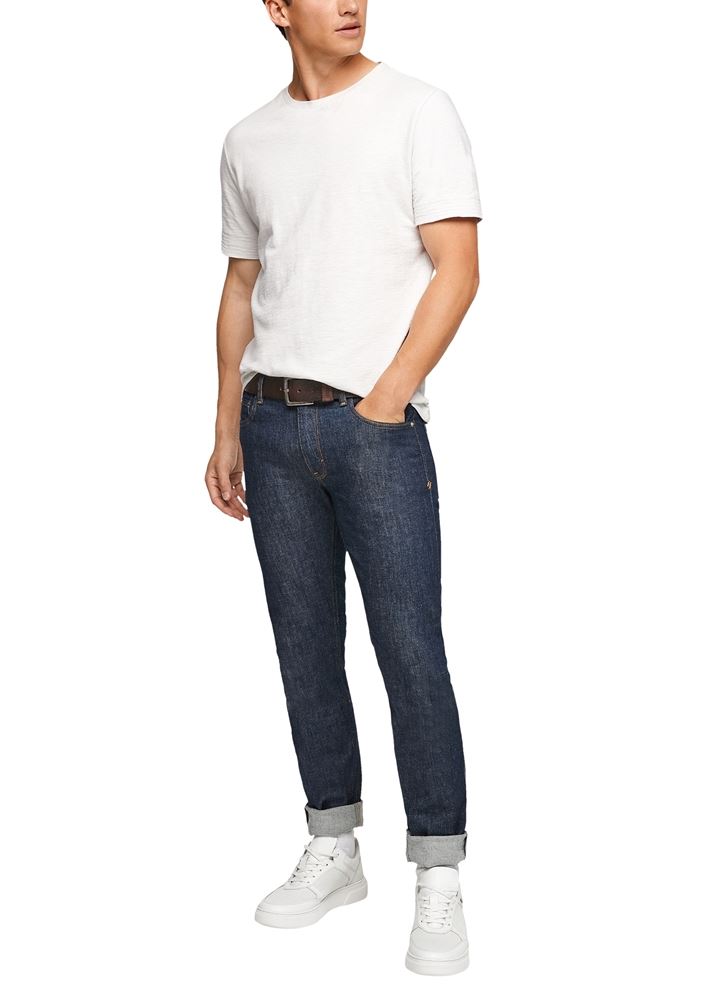 s.Oliver Herren Gürtel Leder braun S12 2103766 