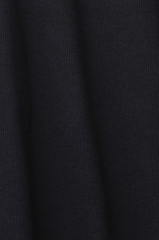EDC Tank- Top gerippte Optik schwarz weiß blau S22 062CC1K301 S | C001 BLACK | 