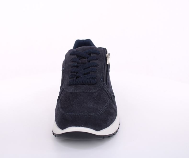 IMAC Herren Sneaker Halbschuh Leder blau S13 352061 