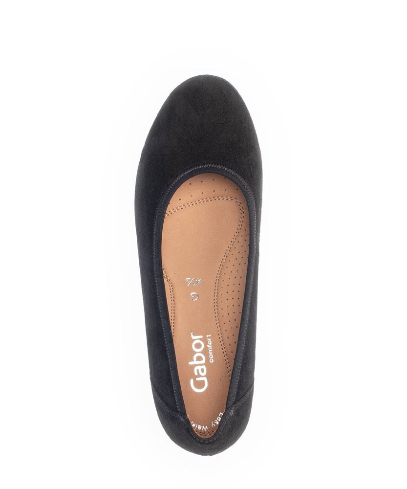 Gabor Pumps Keilabsatz schwarz S13 02.690.47 