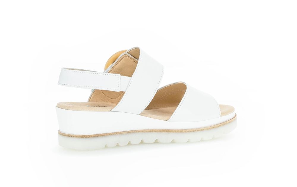 Gabor Sandalette Keilabsatz weiß S13  24.645.21 