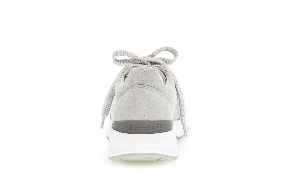 Gabor rollingsoft Damen Sneaker low Materialmix grau S13 26.897.40 