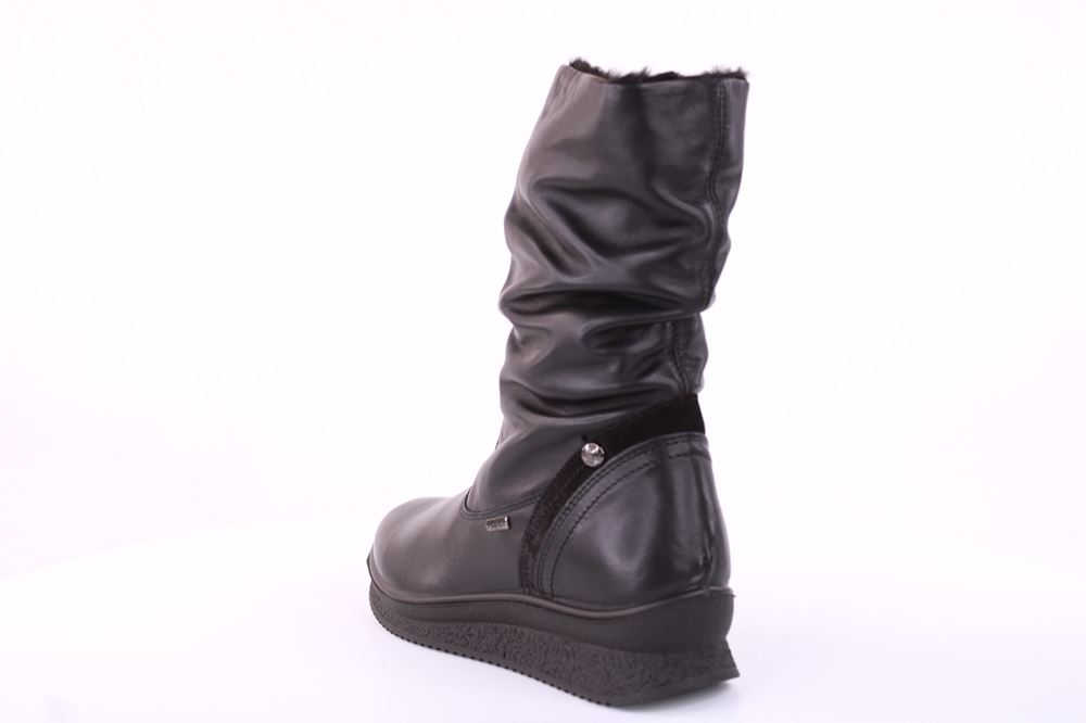 IMAC Damen Stiefel TEX- Membran Leder schwarz S21 806368 