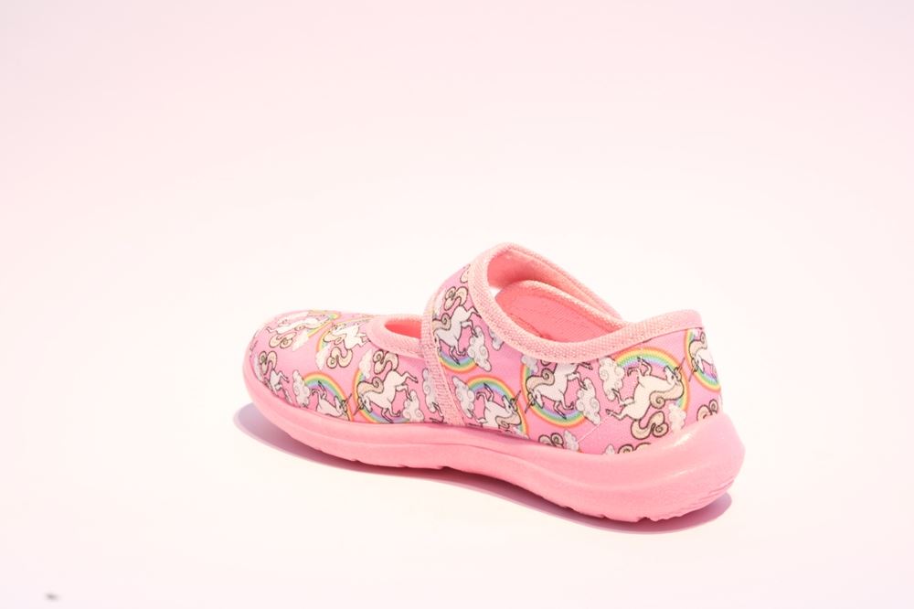 Beck Hausschuh Mädchen Einhorn rosa 691/03 