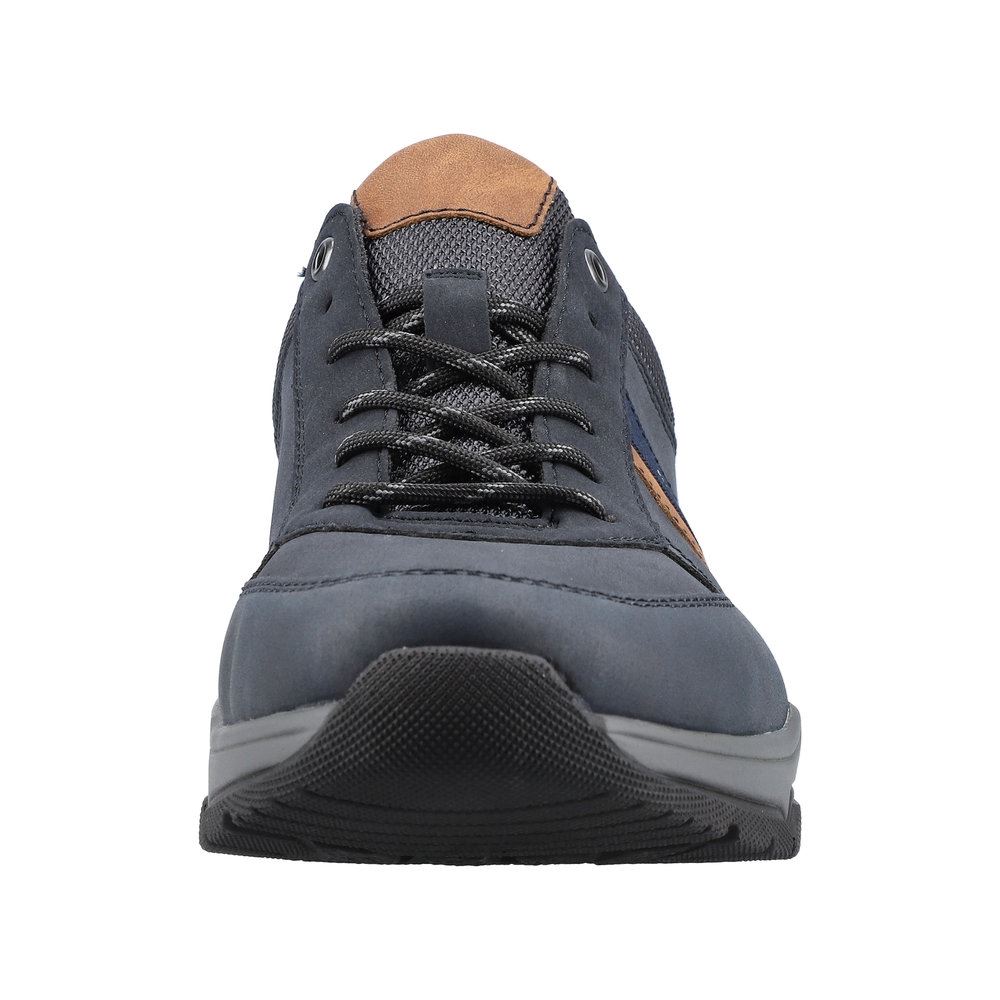 Rieker Herren Schnürschuhe blau-braun S23  11211-14 