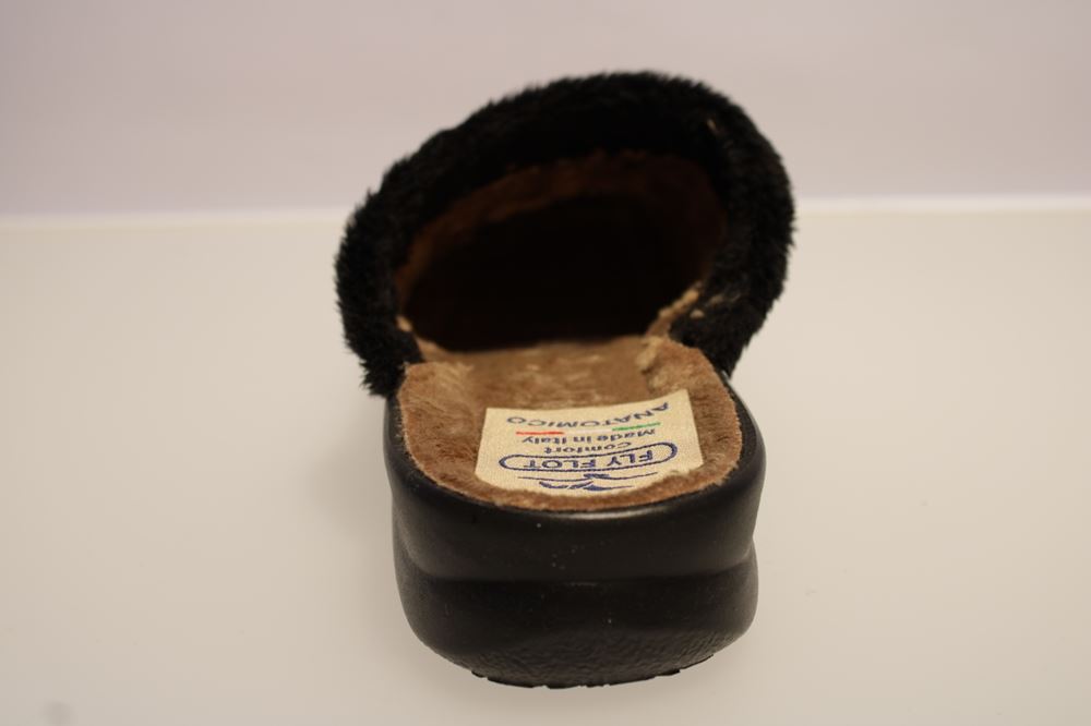 Fly Flot Hausschuh Hauspantolette anthrazit 863877 