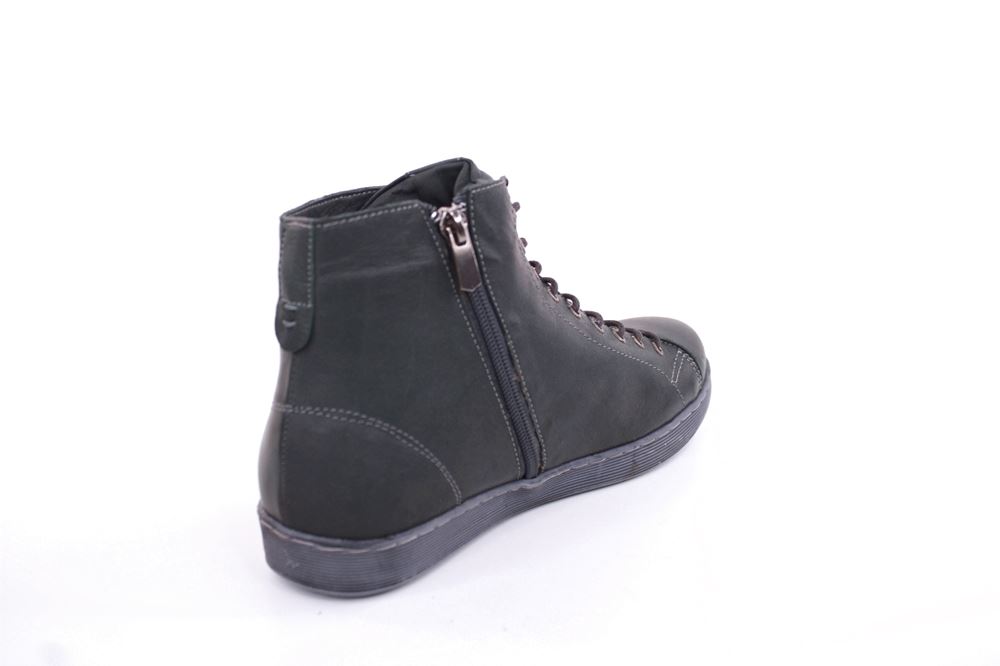 Andrea Conti Damen Stiefeletten Schnürschuh Leder bequem grau S22 0344900261 