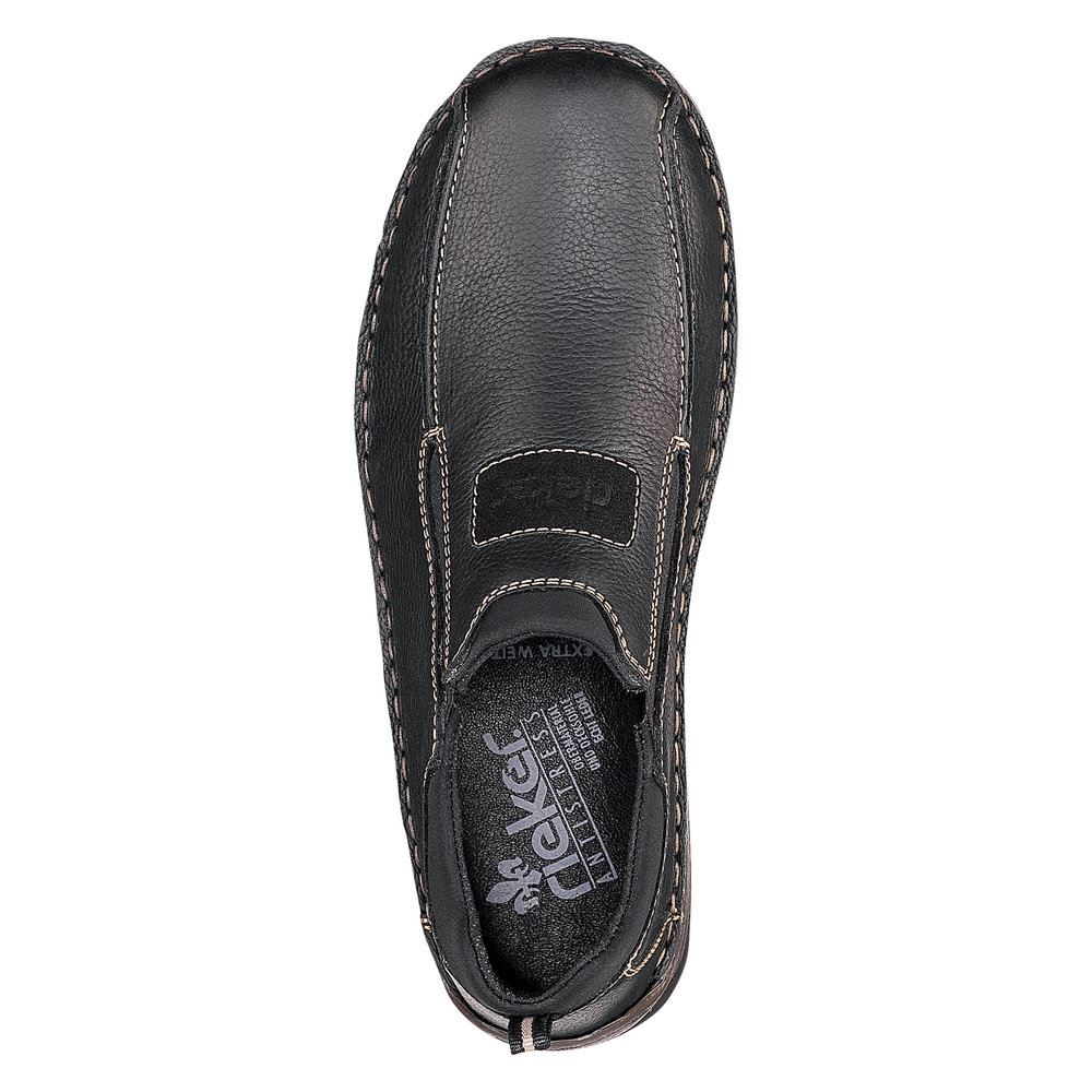 Rieker Antistress Slipper schwarz  05363-00 46 | schwarz/schwarz | H