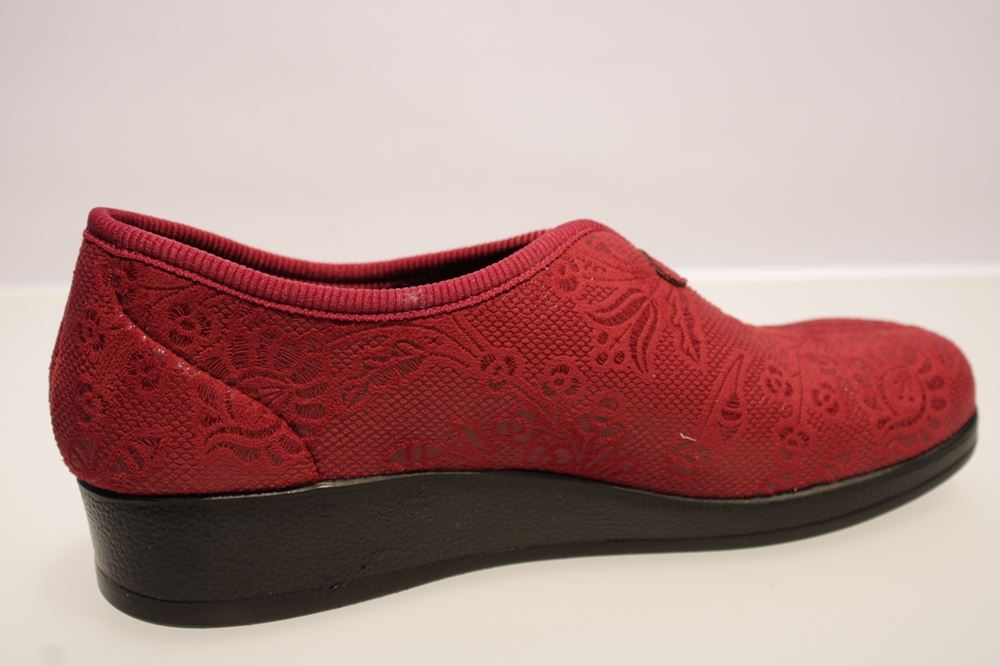 Fly Flot Hausschuh rot 863907 36 | bordo | 