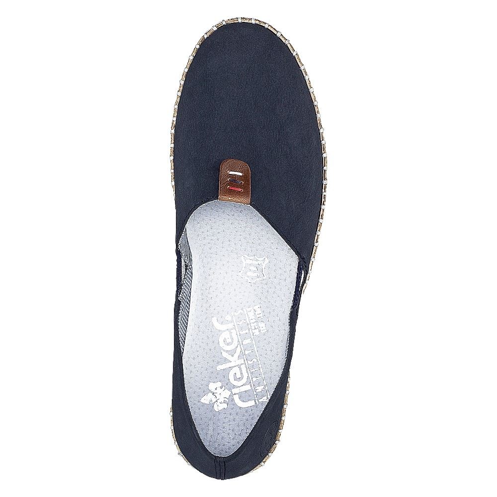 Rieker Antistress Damen Slipper blau S12  M2250-14 