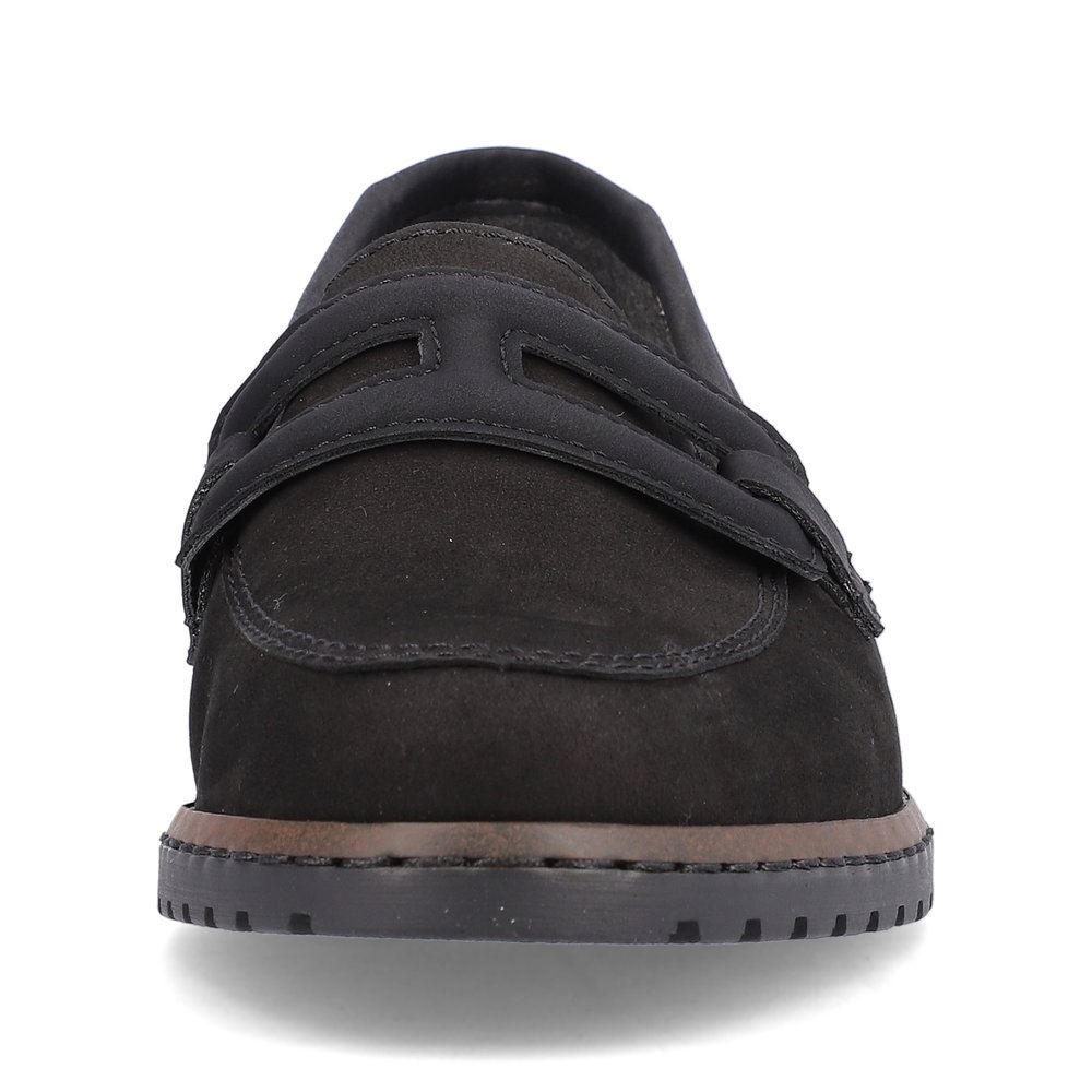 Rieker Antistress Damen Slipper Loafer klassisch schwarz S13 51864-00 