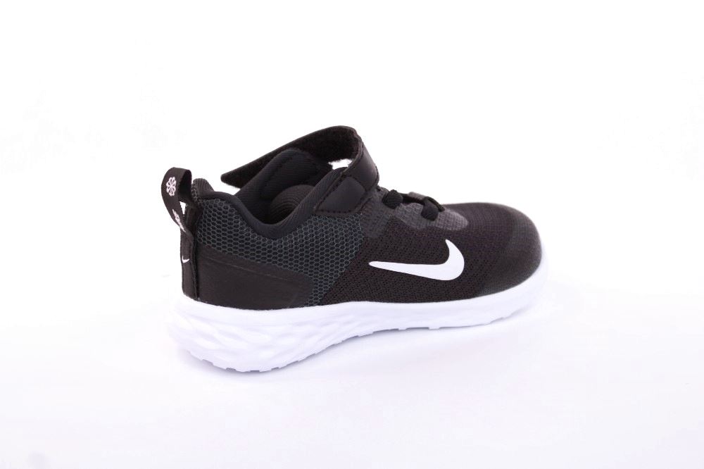 Nike REVOLUTION 6 NN (TDV) Kinder Sneaker schwarz S12 DD1094 22 | BLACK/WHITE-DK | 