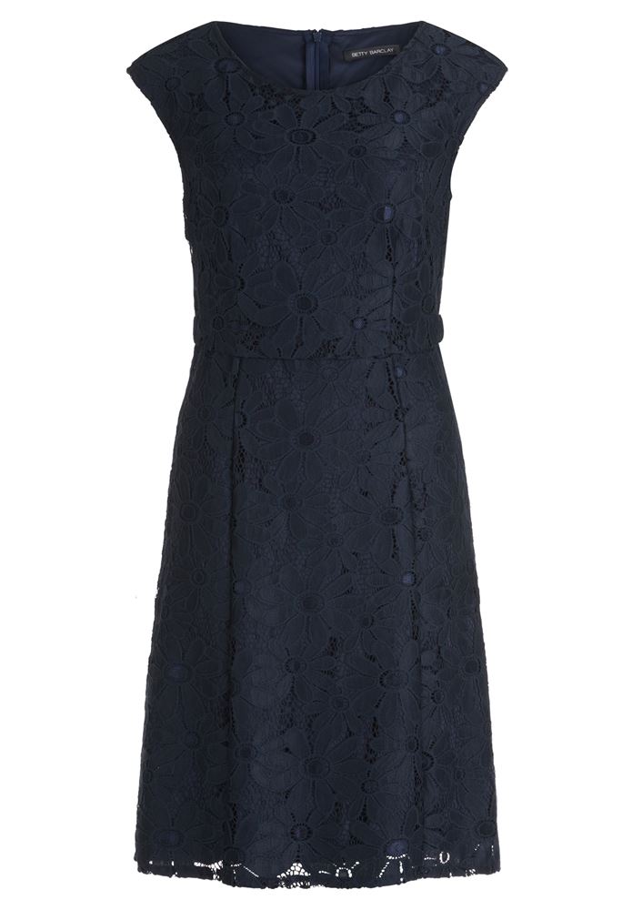 Betty Barclay Etuikleid Spitze blau floral S13 13481874 