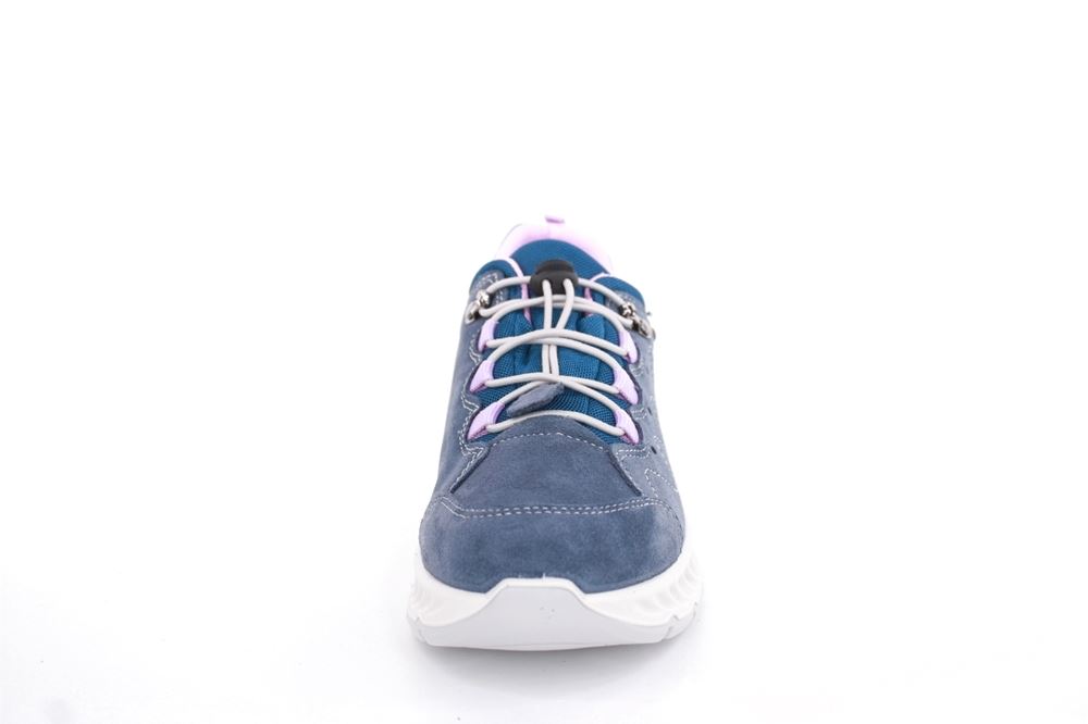 Imac Damen Outdoorschuh Trekkingschuh TEX- Membran Leder Schnellschnürung blau S13 356888 