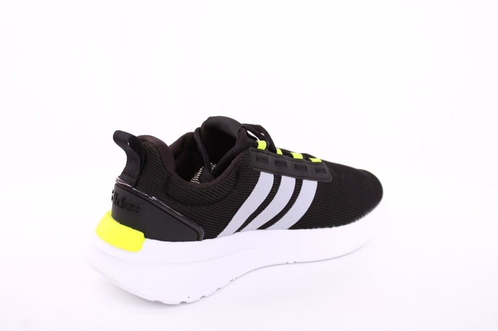 adidas Racer TR21 K Kinder Sneaker Schnürung CLOUDFOAM CBLACK/ HALSIL/ S  schwarz S12  GV7831 38,5 | CBLACK/HALSIL/S | 