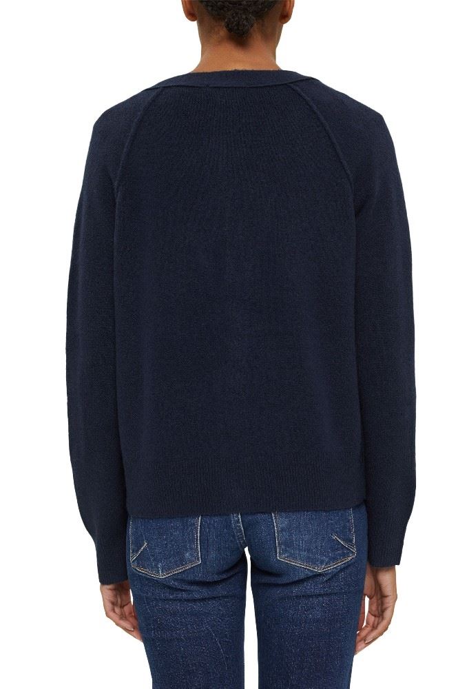 ESPRIT V-Neck Cardigan mit Wolle 991EE1I326 